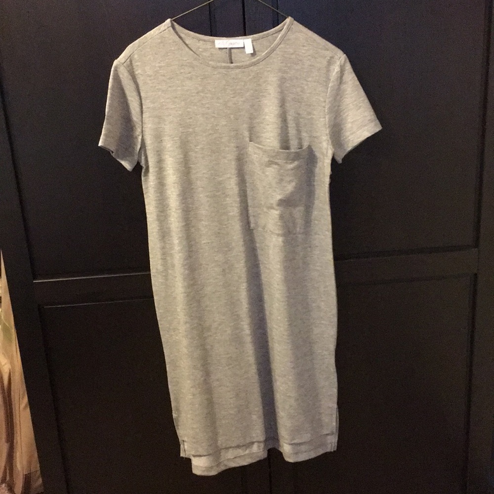 Nitrogen gray T-shirt dress from target.